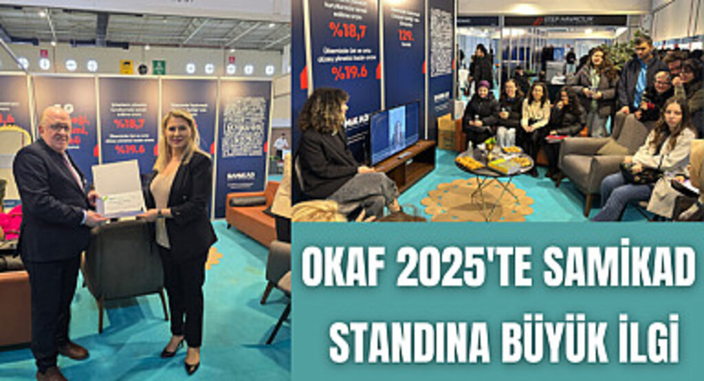 OKAF 2025'te SAMİKAD standına büyük ilgi