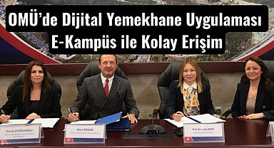 OMÜ’de Dijital Yemekhane Uygulaması E-Kampüs ile Kolay Erişim
