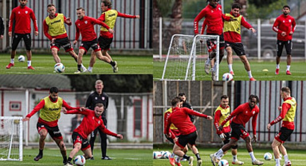 Samsunspor Eyüpspor maçına hazırlanıyor