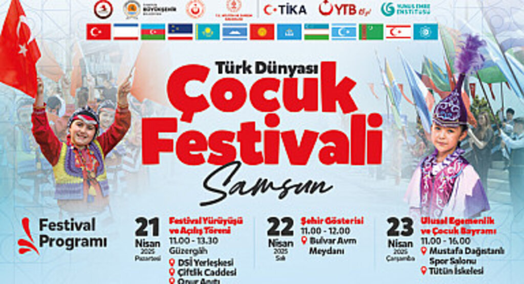 Türk Dünyası Çocuk Festivali Başlıyor