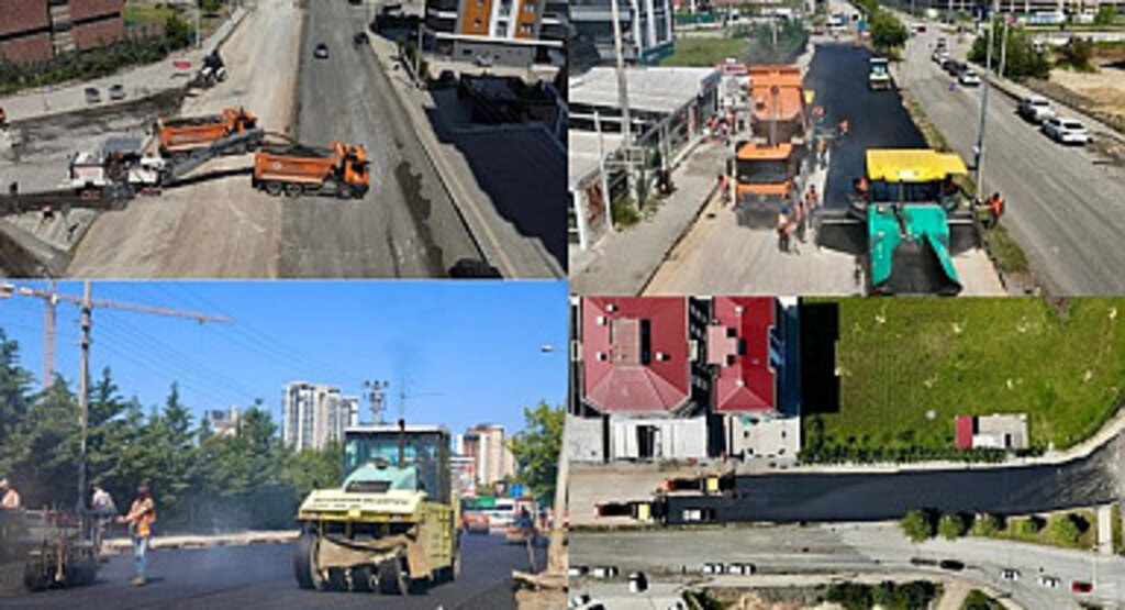 Atakum'da Elbistan Bulvarı’ndaki çalışmalarda sona gelindi