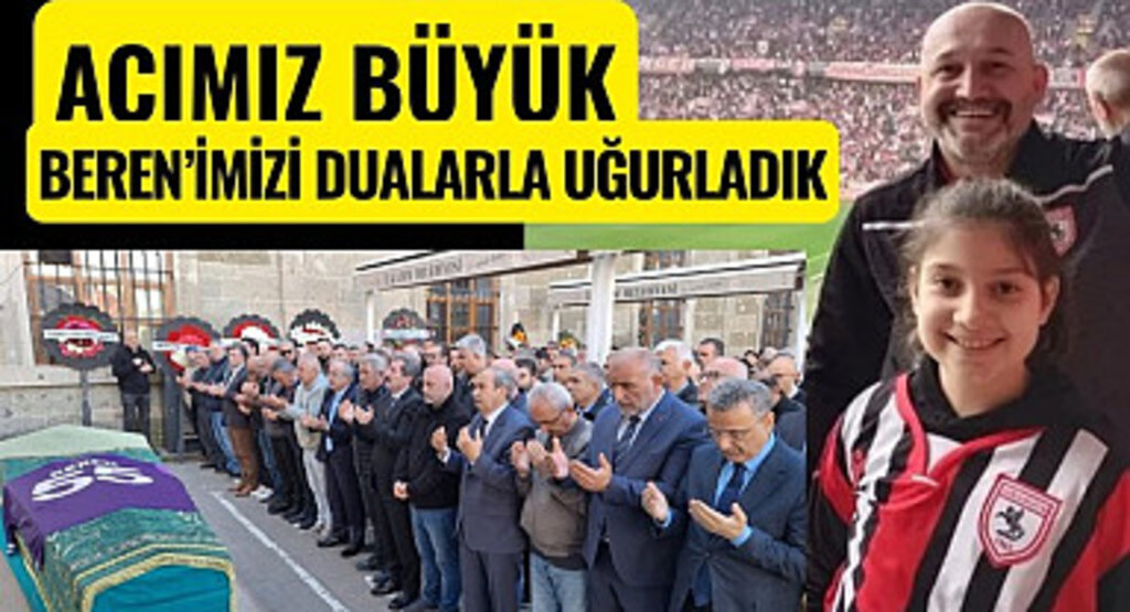 Beren'imizi gözyaşlarıyla dualarla uğurladık