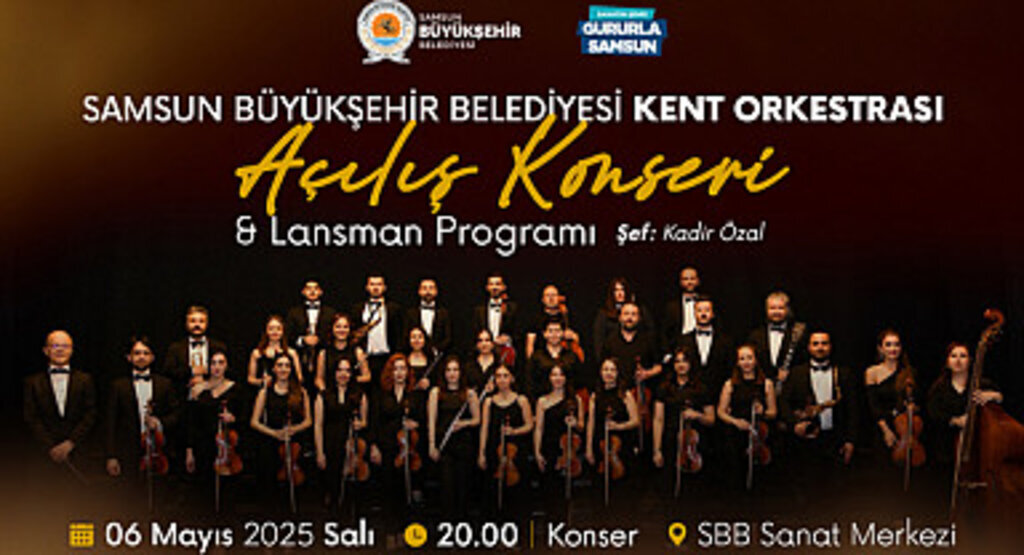 Büyükşehir Belediyesi Kent Orkestrası ilk konseriyle müzikseverlerle buluşuyor