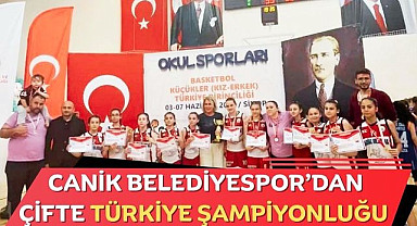 Canik Belediyespor’dan Çifte Türkiye Şampiyonluğu