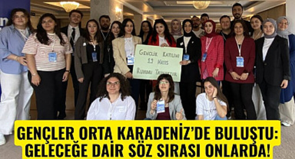 Orta Karadeniz Gençlik Katılımı Çalıştayı Samsun'da yapıldı