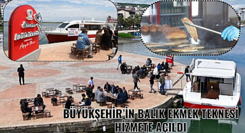Samsun Kurupelit Yat Limanı’nda Balık Ekmek Teknesi hizmete açıldı