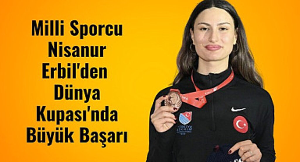 Samsunlu Nisanur Erbil'den Dünya Kupası'nda Büyük Başarı