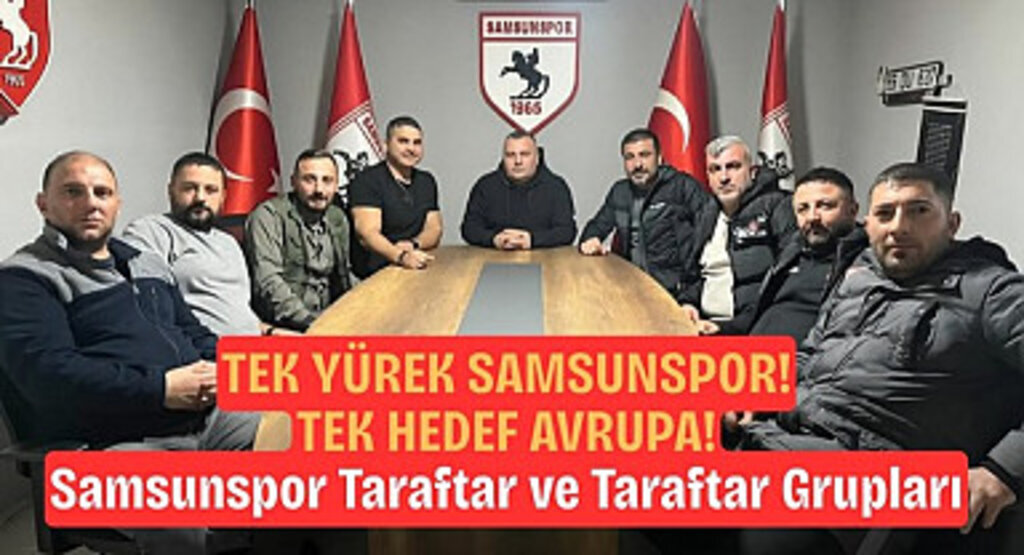 Samsunspor Taraftar Grupları'ndan destek çağrısı