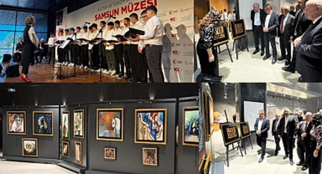 Şehit Ahmet Altunoğlu Anadolu İmam Hatip Lisesi’nden Yıl Sonu Sanat Sergisi