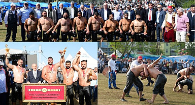 Tanju Gemici Sakarlı Hıdırellez Festivali'nde Başpehlivan oldu