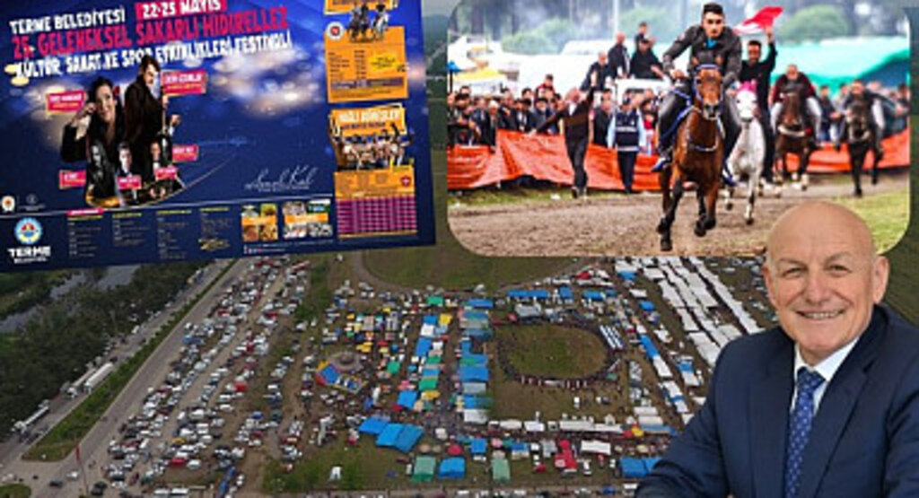 Terme Sakarlı Geleneksel Hıdırellez Festivali Başlıyor