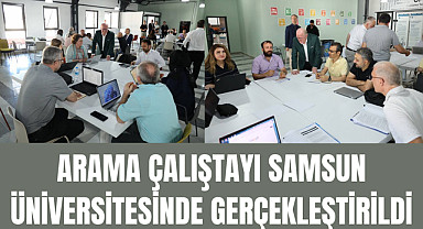 Arama Çalıştayı Samsun Üniversitesinde Gerçekleştirildi