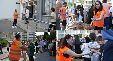 Atakum Belediyesi öğrencilerin LGS heyecanını paylaştı