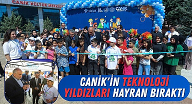 Canik'in Teknoloji Yıldızları Hayran Bıraktı