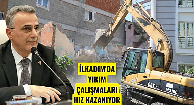 İlkadım Belediyesi metruk yapıları yıkıyor!