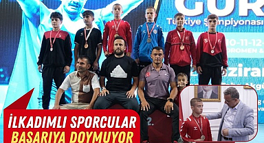 İlkadımlı Sporcular Başarıya Doymuyor