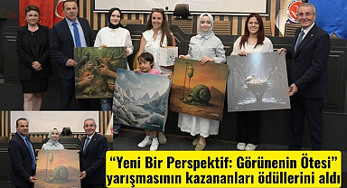 Samsun'da Yeni Bir Perspektif: Görünenin Ötesi yarışmasının kazananları ödüllerini aldı