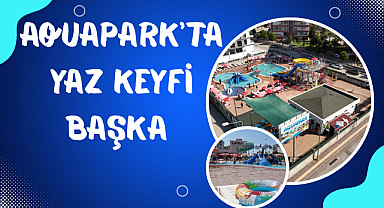 Aquapark’ta yaz keyfi başka 