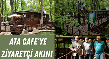 Ata Cafe’ye ziyaretçi akını 
