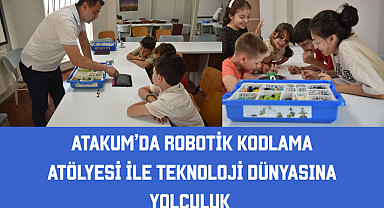 Atakum'da Robotik kodlama atölyesi ile teknoloji dünyasına yolculuk
