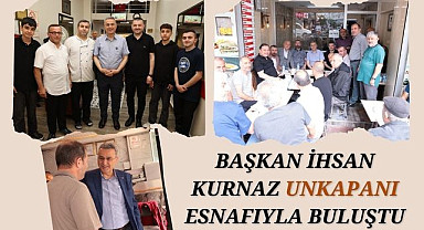 Başkan Kurnaz Unkapanı Esnafıyla Buluştu