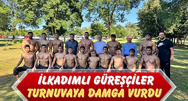 İlkadımlı Güreşçiler Turnuvaya Damga Vurdu 