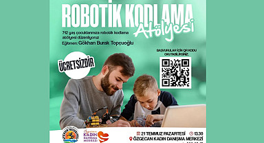Özgecan Kadın Danışma Merkezinde, çocuklara yönelik robotik kodlama atölyesi düzenleniyor