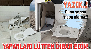 Samsun'da ücretsiz tuvaletlerde büyük tahribat