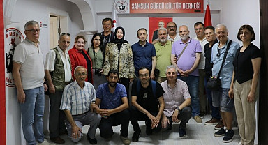 Samsun Gürcü Kültür Derneği Gazetecileri Ağırladı
