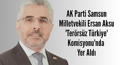 Samsun Milletvekili Ersan Aksu Terörsüz Türkiye Komisyonu'nda