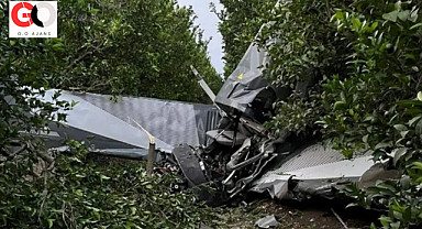 Adana’da eğitim uçağı evlilik teklifi sırasında düştü