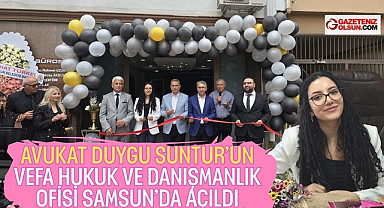 Avukat Duygu Suntur'un VEFA Hukuk ve Danışmanlık Ofisi Açıldı