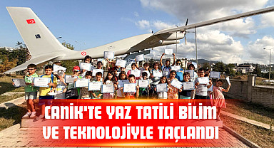 Canik'te Yaz Tatili Bilim ve Teknolojiyle Taçlandı