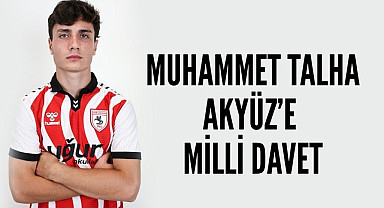 Muhammet Talha Akyüz'e milli davet
