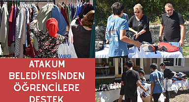 Atakum Belediyesinden öğrencilere destek