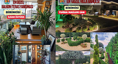 Atakum’un peyzaj şampiyonları açıklandı