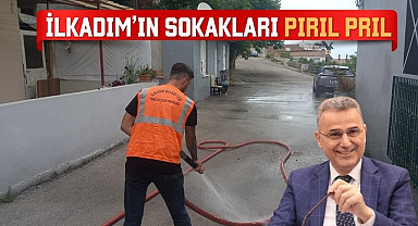 İlkadım'da sokaklar köşe bucak temizleniyor
