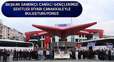 Başkan Sandıkçı: Canikli gençlerimizi şehitler diyarı Çanakkale'yle buluşturuyoruz