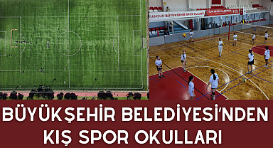 Büyükşehir Belediyesi'nden kış spor okulları