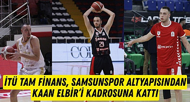 Genç basketbolcu Kaan Elbir İTÜ Tam Finans'ta