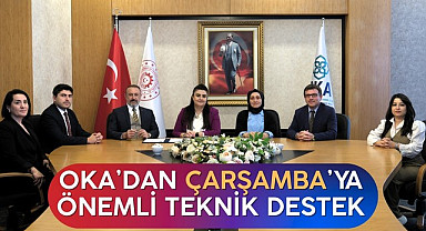OKA’dan Çarşamba’ya Önemli Teknik Destek