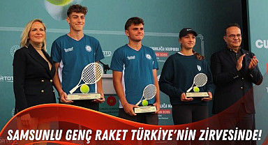 Samsunlu genç raket Kuzey Kerem Bayrak'tan tarihi başarı