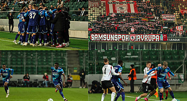 Samsunspor Varşova'da Tarih Yazdı: 1-0