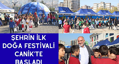 Şehrin İlk Doğa Festivali Canik'te Başladı