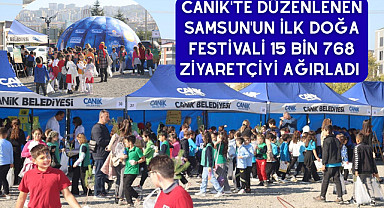 Canik'te Düzenlenen Samsun'un İlk Doğa Festivali 15 Bin 768 Ziyaretçiyi Ağırladı 
