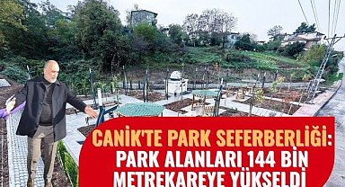 Canik'te Park Seferberliği: Park Alanları 144 Bin Metrekareye Yükseldi 
