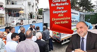 Canik'teki Bu Markette Para Geçmiyor: Aile Ekonomisine Dev Katkı