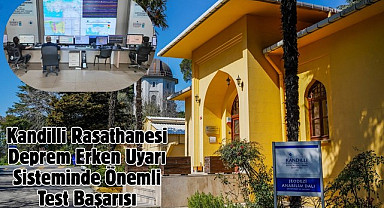 Deprem Erken Uyarı Sistemi Testi Başarılı geçti