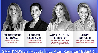 SAMİKAD sektörlerinde iz bırakan kadınları Samsun'da buluşturuyor