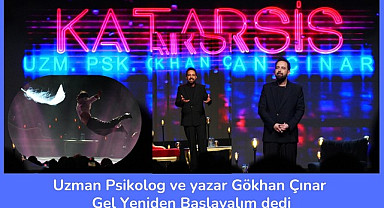 Uzman Psikolog ve yazar Gökhan Çınar Gel Yeniden Başlayalım dedi